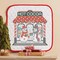 Herrschners Cozy Cocoa Hut Wall Hanging Stamped Cross-Stitch Kit
